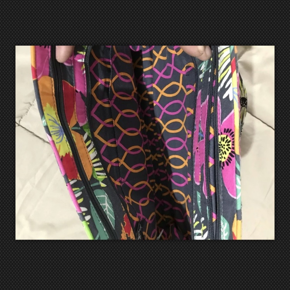 Vera Bradley Handbag Whitney Jazzy Blooms Purse - Picture 5 of 5